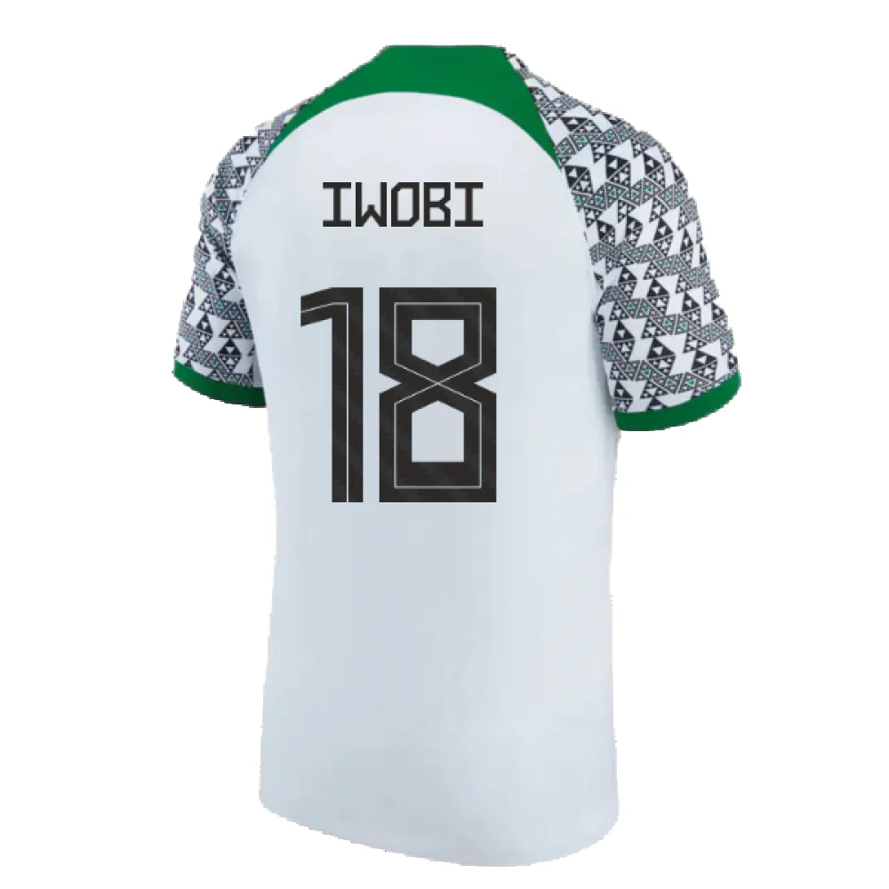 Nigeria 2021-2023 Away Shirt (M) (Excellent) (IWOBI 18) - Image 2
