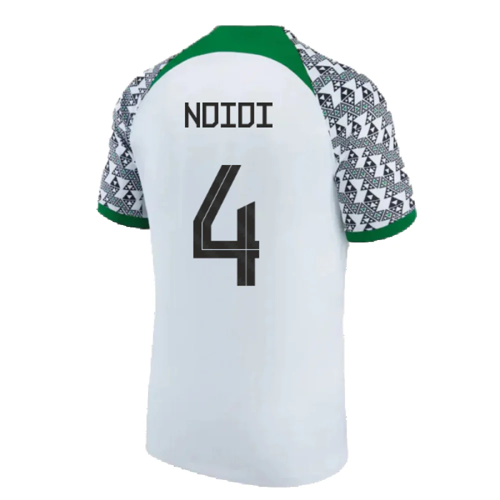 Nigeria 2021-2023 Away Shirt (M) (Excellent) (NDIDI 4) - Image 2