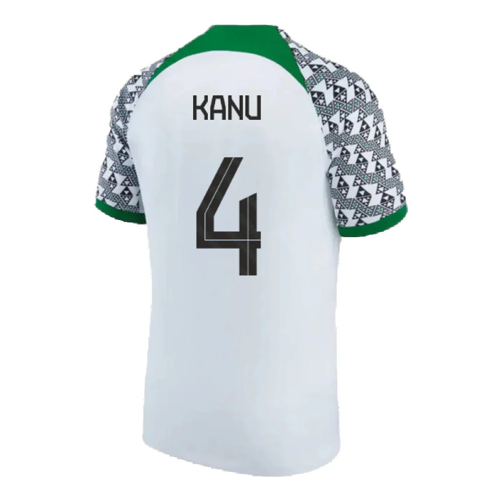 Nigeria 2021-2023 Away Shirt (S) (Excellent) (KANU 4) - Image 2