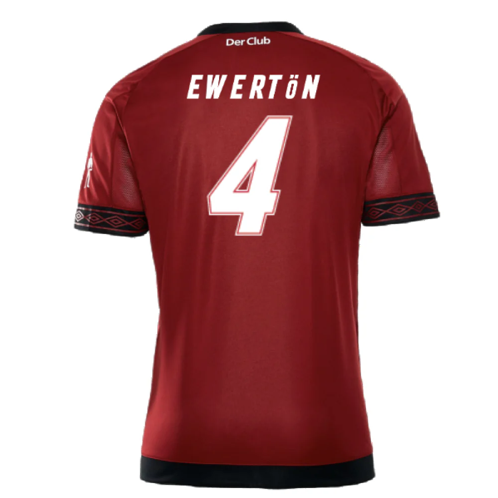 Nurnberg 2018-19 Home Shirt (M) (Mint) (Ewerton 4) - Image 2