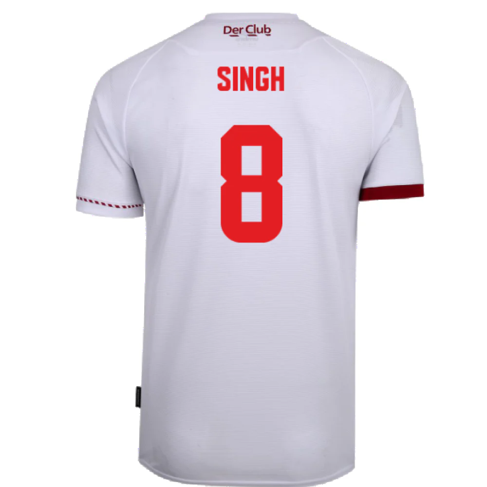 Nurnberg 2020-21 Away Shirt (L) (Mint) (Singh 8) - Image 2