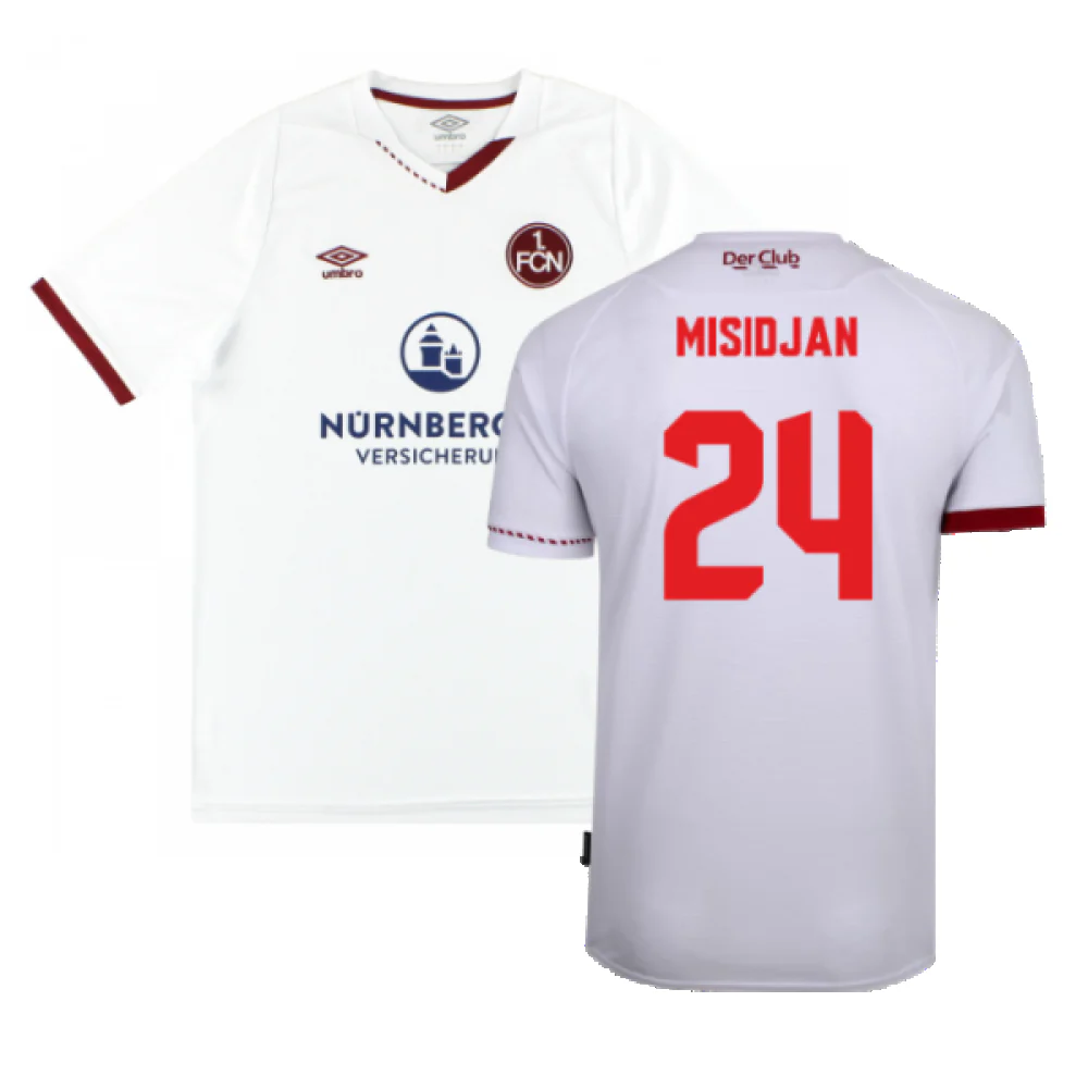 Nurnberg 2020-21 Away Shirt (XL) (Mint) (Misidjan 24)