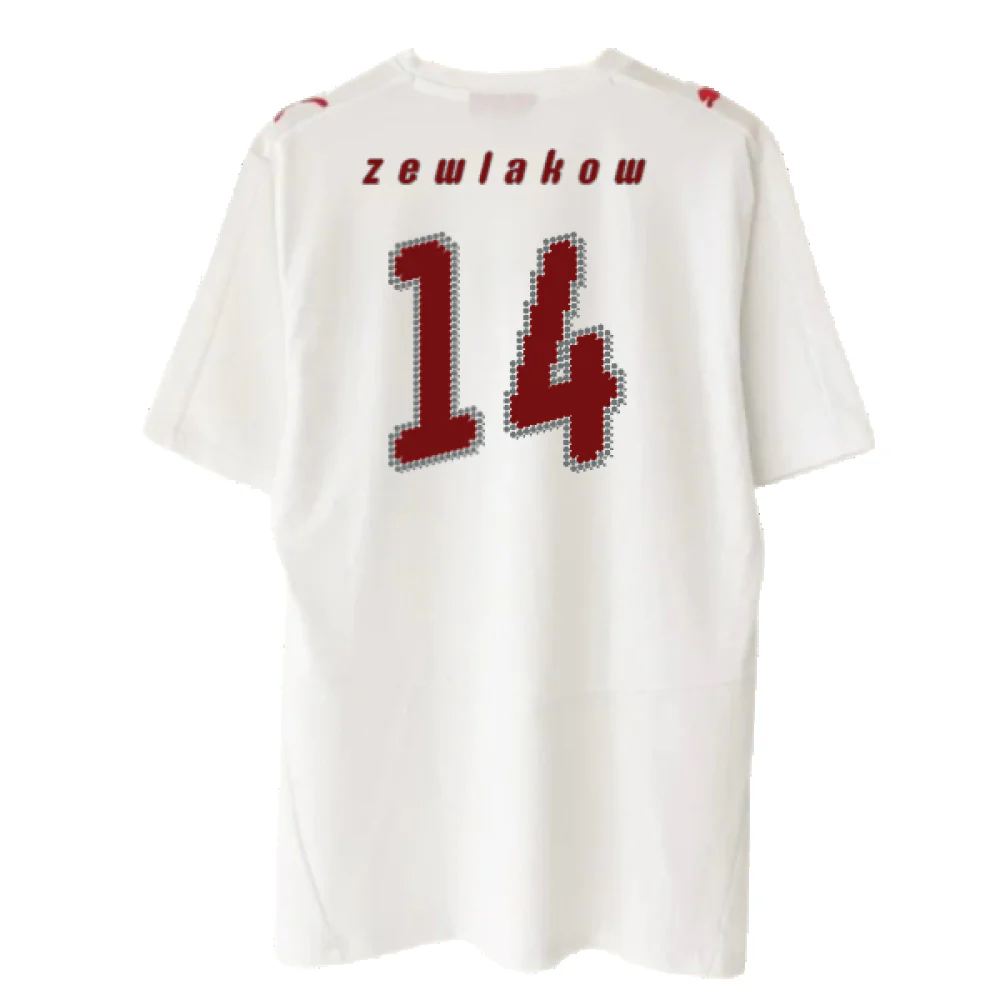 Poland 2008-09 Home Shirt (XXL) (Excellent) (Zewlakow 14) - Image 2