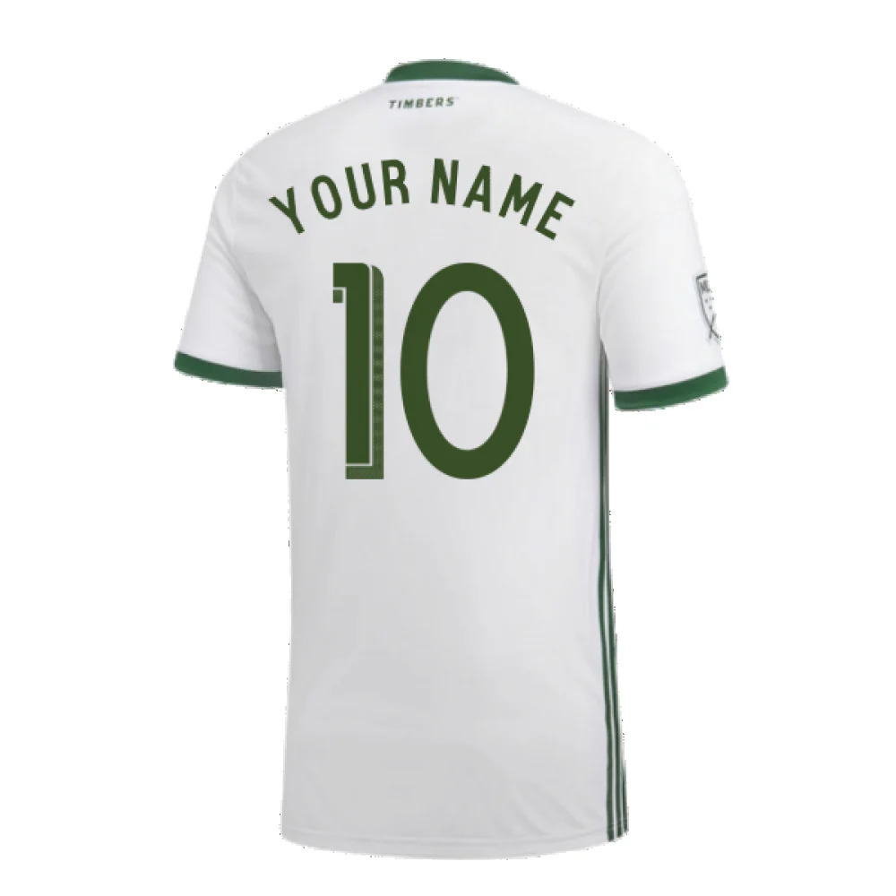 Portland Timbers 2018 Away Shirt ((Excellent) L) (Your Name) - Image 3