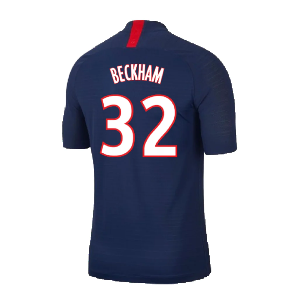 PSG 2019-20 Home Shirt (5-6y) (BNWT) (BECKHAM 32) - Image 2