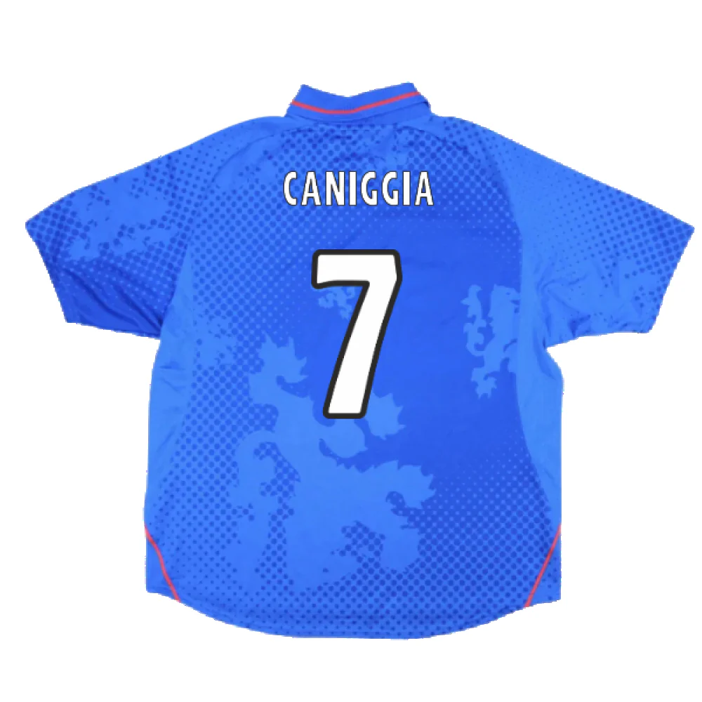 Rangers 2002-2003 Home Shirt (S) (Excellent) (Caniggia 7) - Image 2