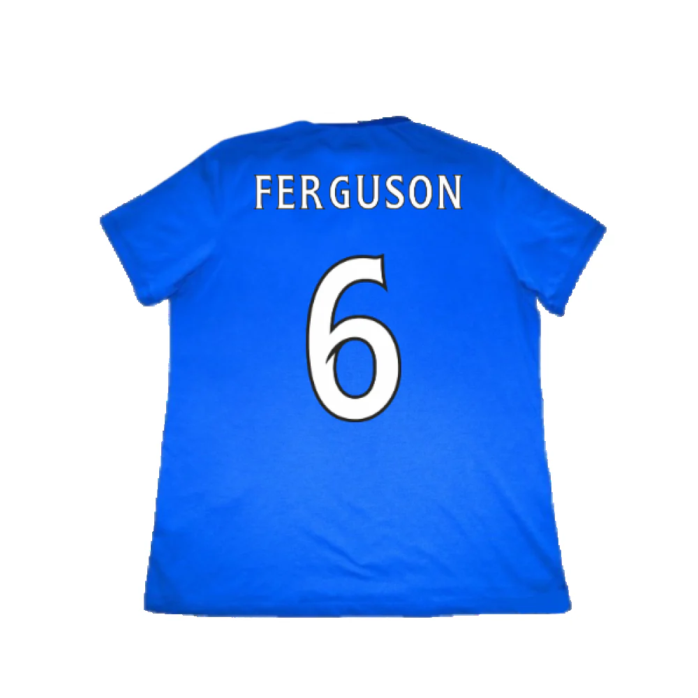 Rangers 2010-11 Home Shirt (Very Good) (FERGUSON 6) - Image 2