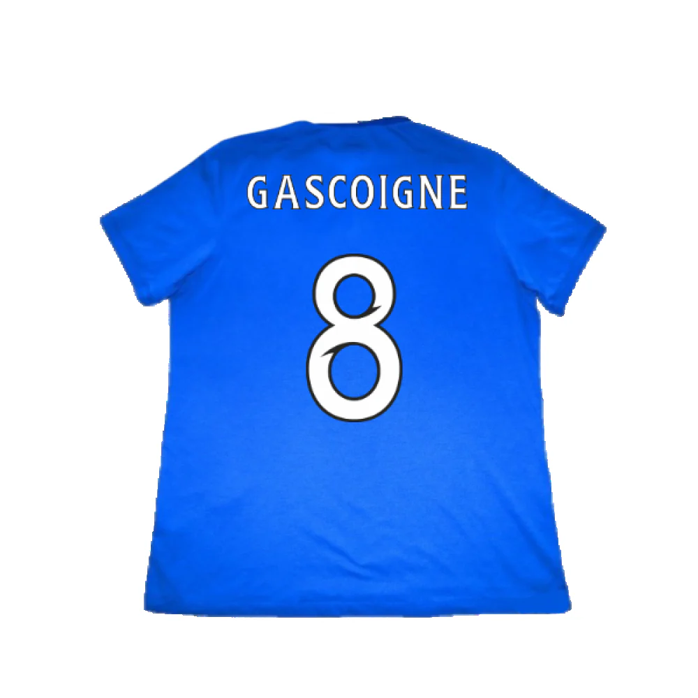 Rangers 2010-11 Home Shirt (Very Good) (GASCOIGNE 8) - Image 2
