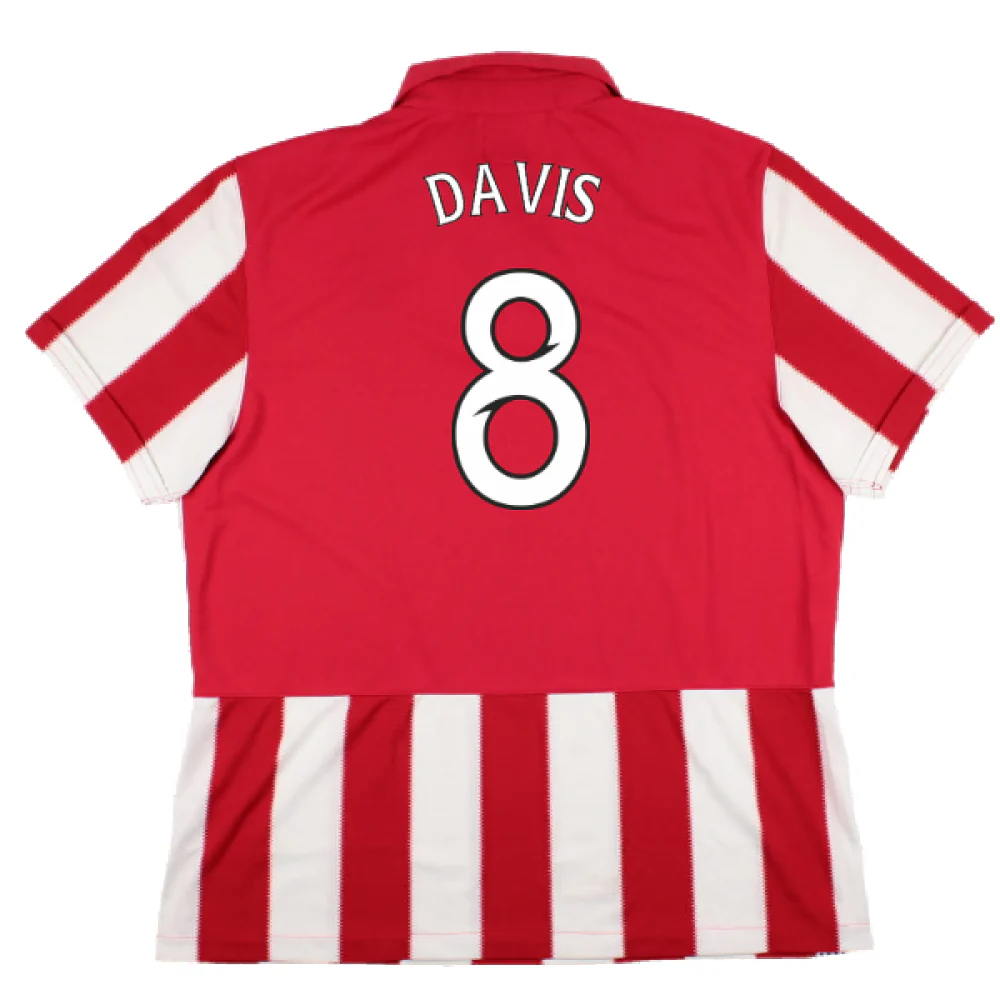 Rangers 2010-2011 Away Shirt (Sponsorless) (L) (Good) (Davis 8) - Image 2