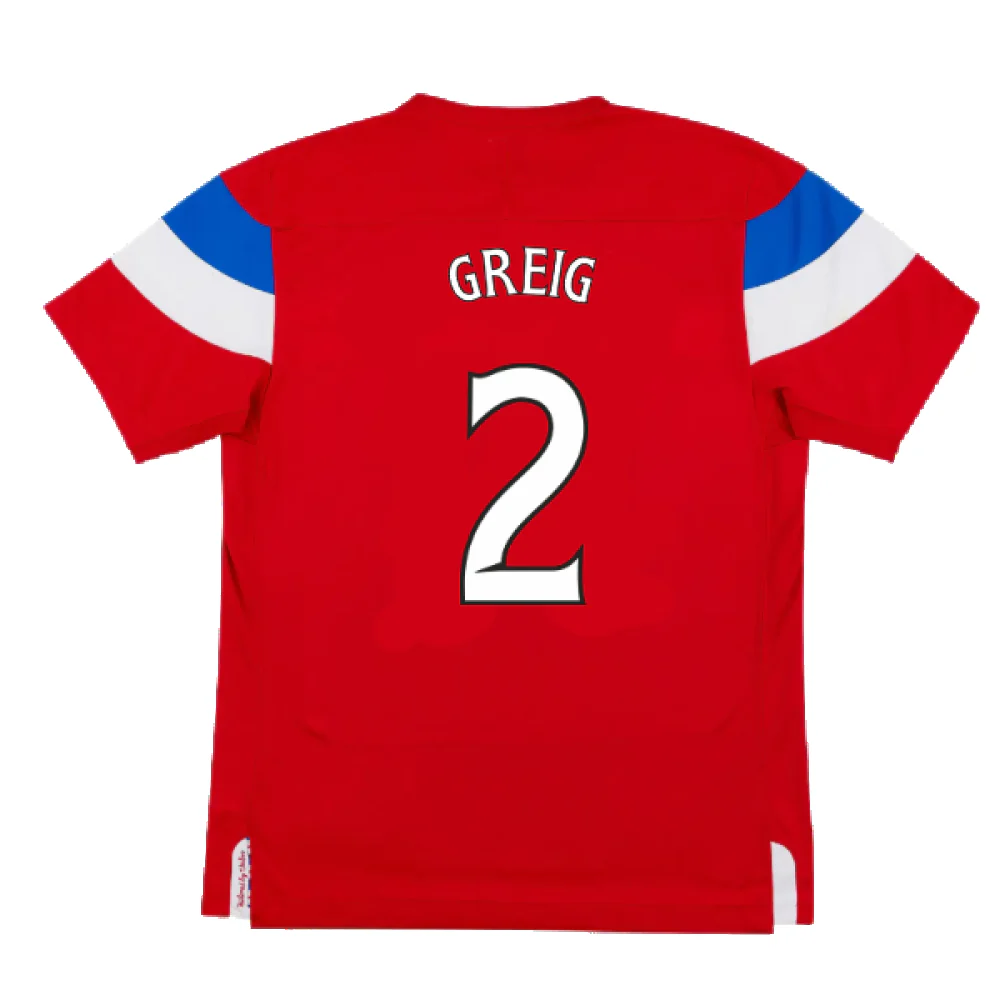 Rangers 2011-12 Away Shirt (L) (Very Good) (Greig 2) - Image 2
