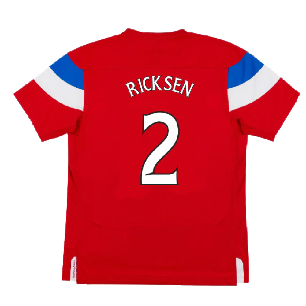 Rangers 2011-12 Away Shirt (L) (Very Good) (Ricksen 2) - Image 2