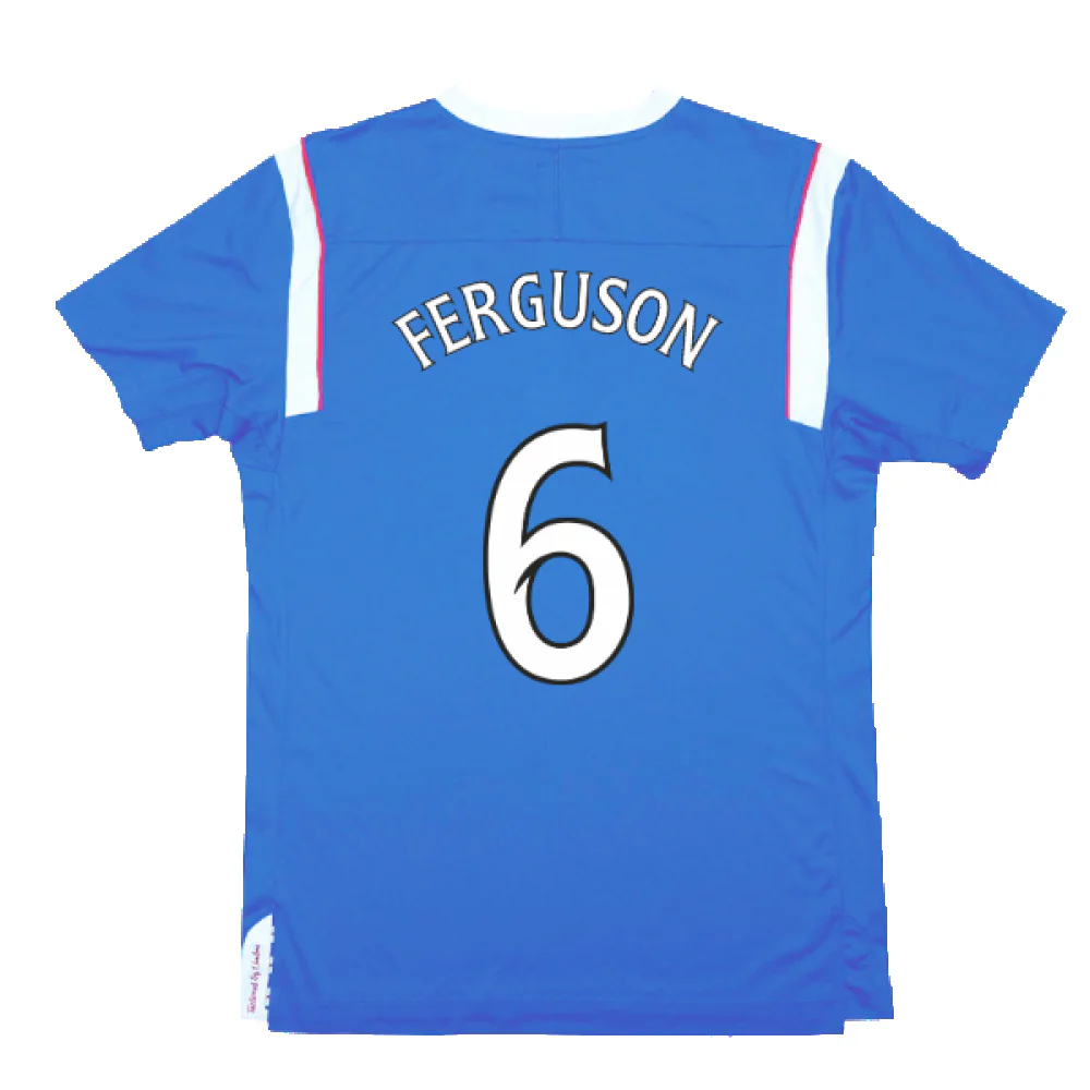 Rangers 2011-12 Home Shirt (M) (Excellent) (Ferguson 6) - Image 2