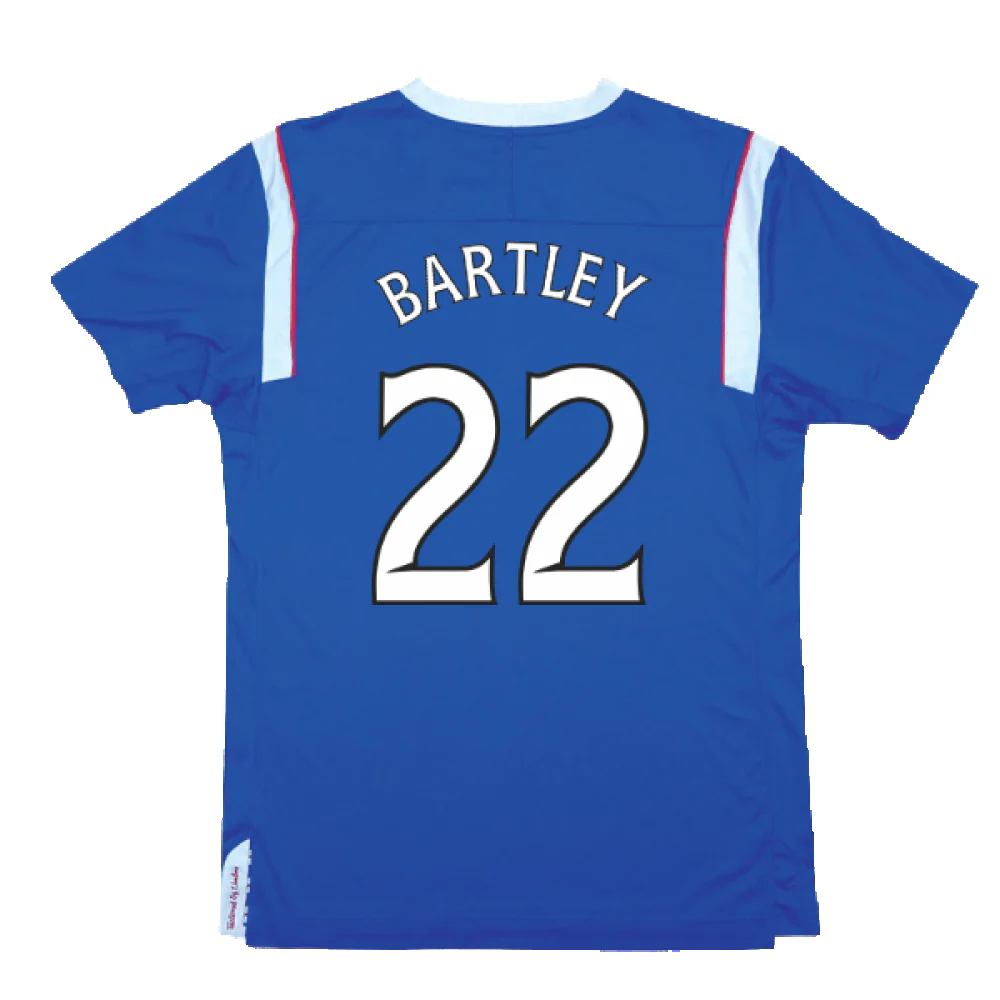 Rangers 2011-12 Home Shirt (S) (Excellent) (Bartley 22) - Image 2