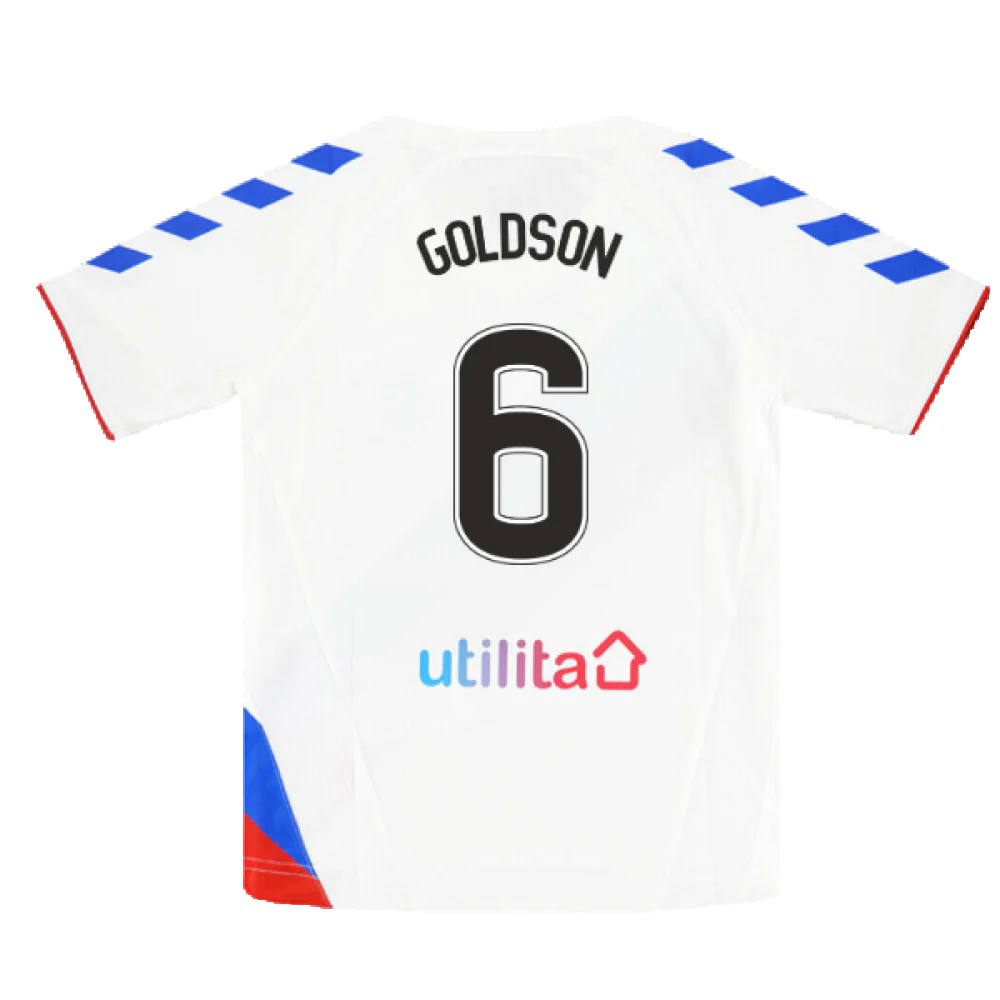 Rangers 2018-19 Away Shirt (S) (Very Good) (GOLDSON 6) - Image 2