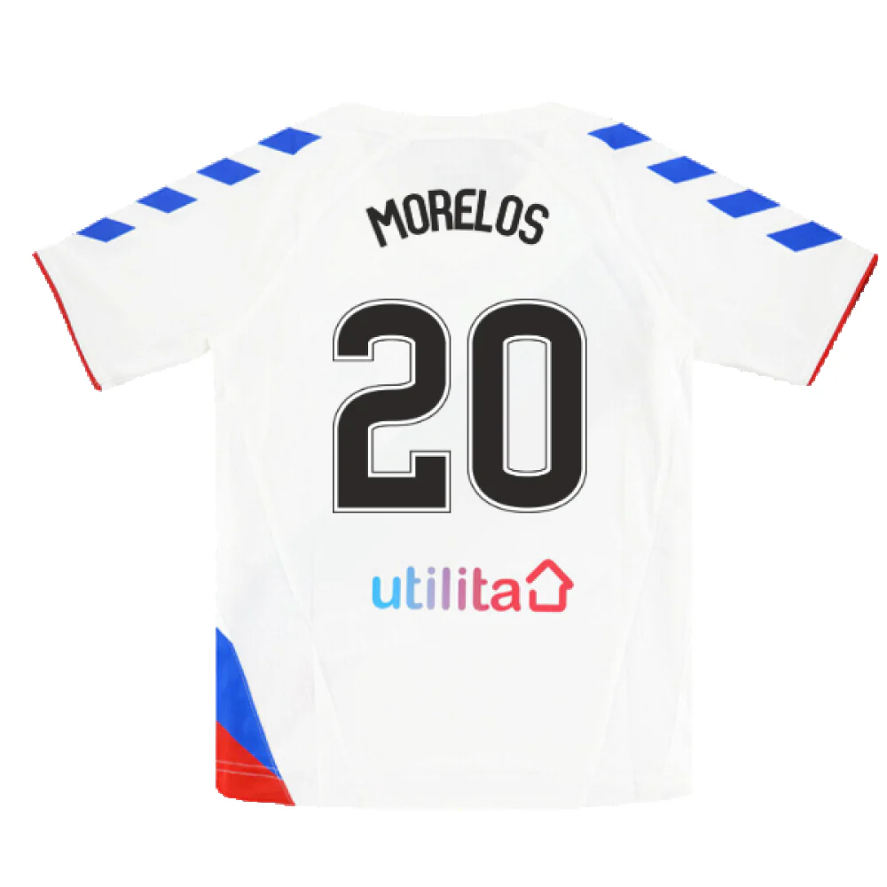 Rangers 2018-19 Away Shirt (S) (Very Good) (Morelos 20) - Image 2