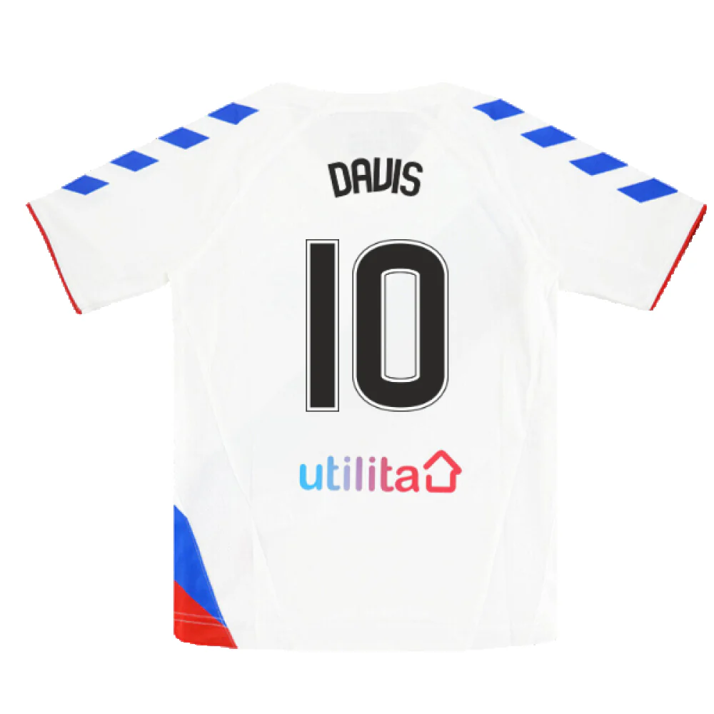 Rangers 2018-19 Away Shirt (Sponsorless) (SB) (BNWT) (Davis 10) - Image 2