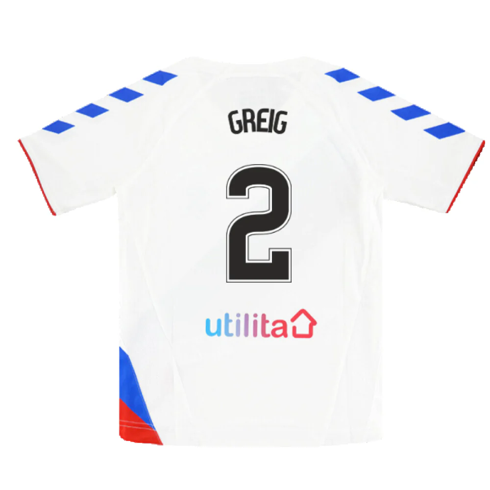 Rangers 2018-19 Away Shirt (Sponsorless) (SB) (BNWT) (GREIG 2) - Image 2