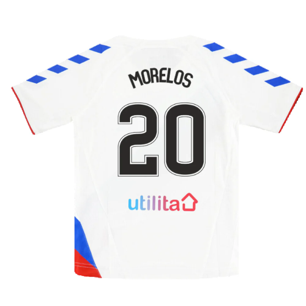 Rangers 2018-19 Away Shirt (Sponsorless) (SB) (BNWT) (Morelos 20) - Image 2