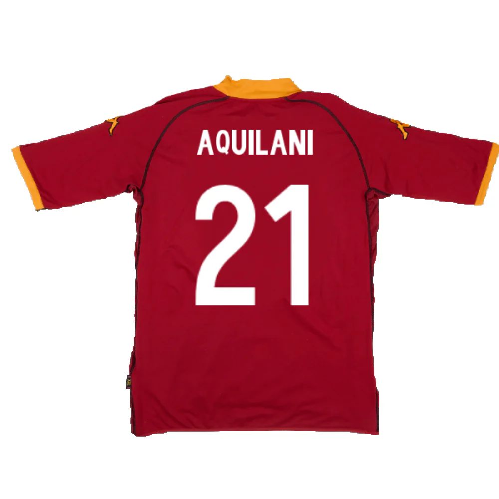 Roma 2002-03 Home (Excellent) (Aquilani 21) - Image 2
