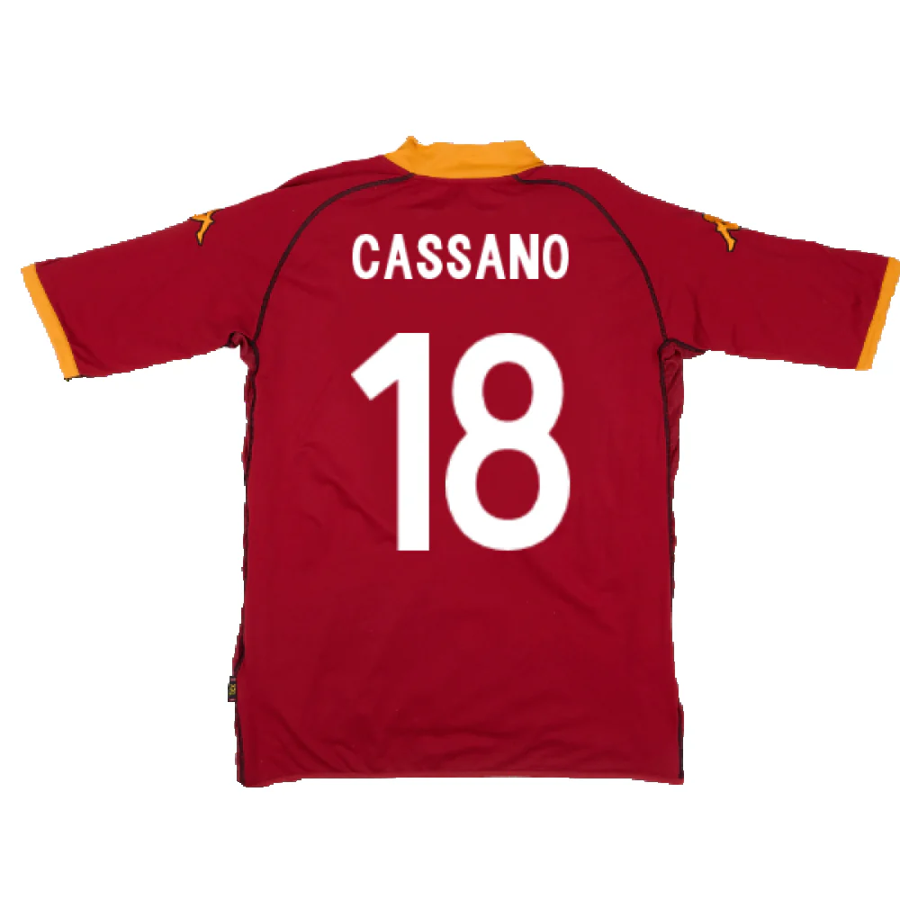 Roma 2002-03 Home (Excellent) (Cassano 18) - Image 2