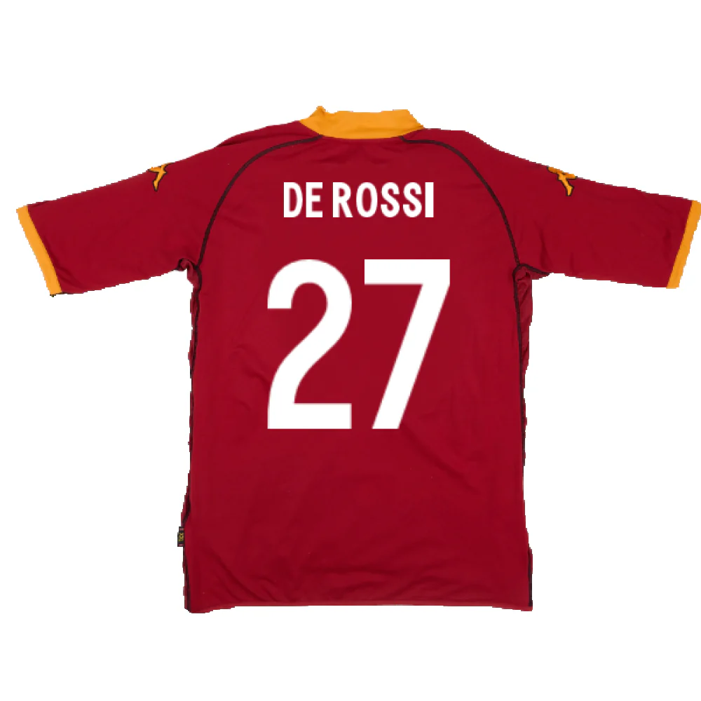 Roma 2002-03 Home (Excellent) (De Rossi 27) - Image 2