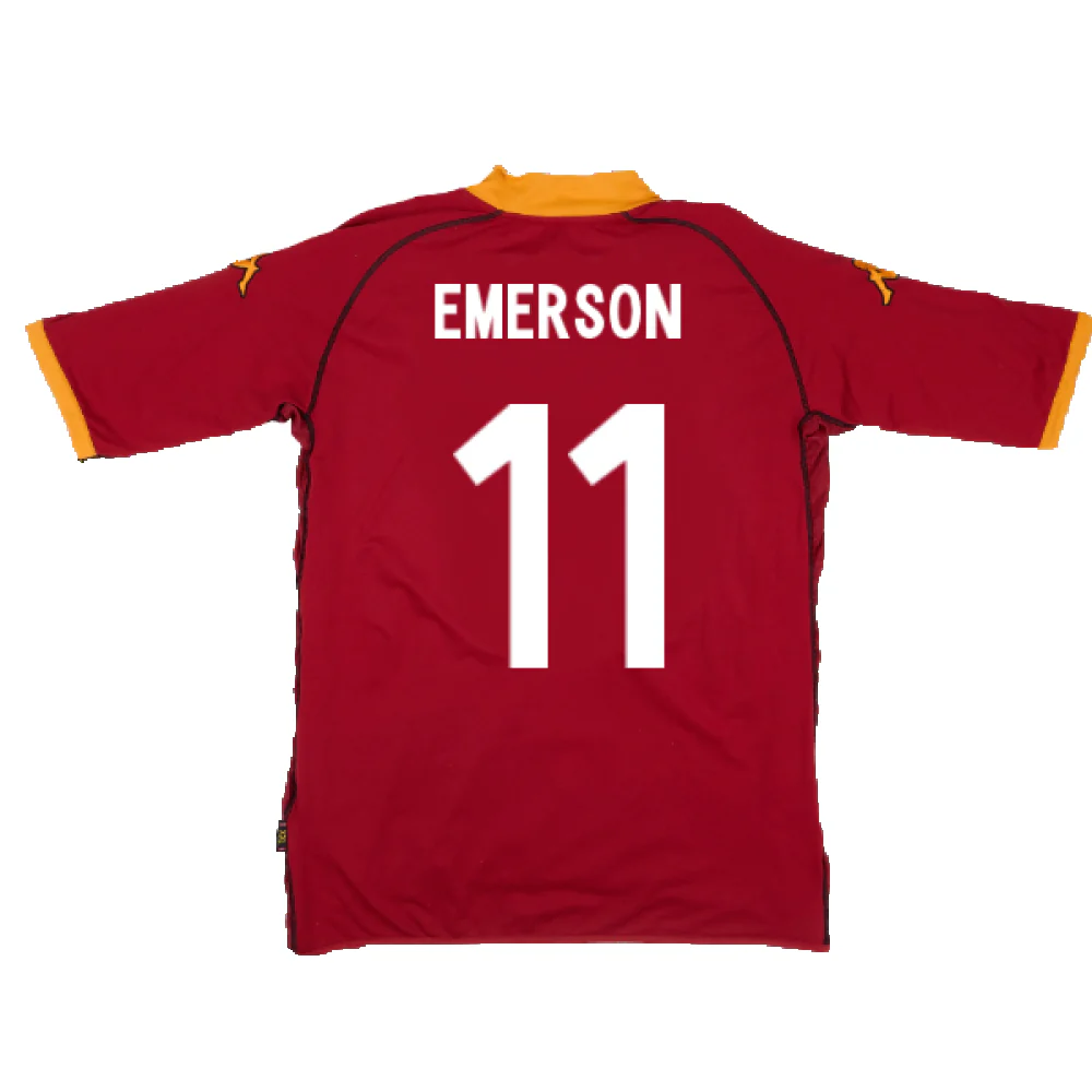 Roma 2002-03 Home (Excellent) (Emerson 11) - Image 2