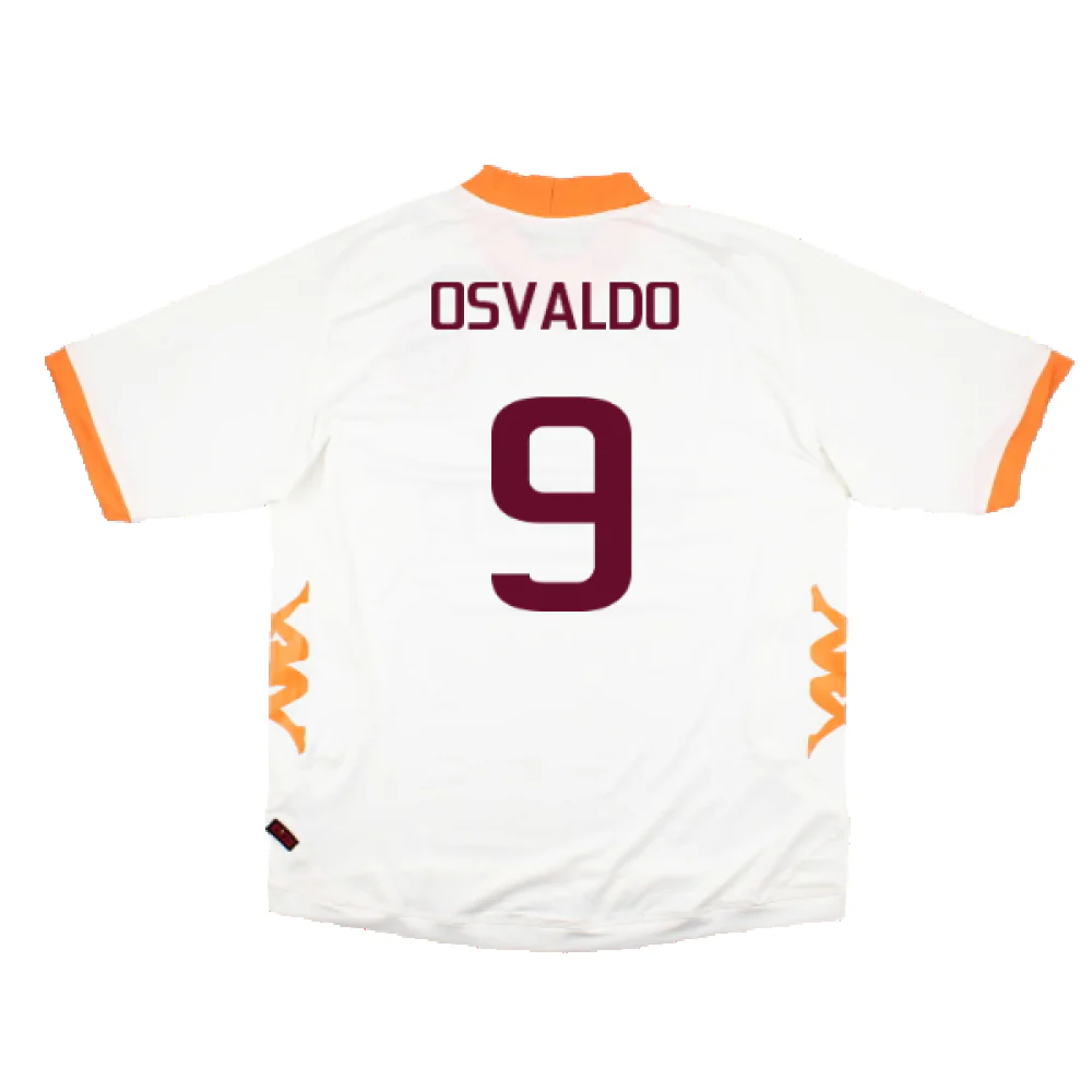 Roma 2011-12 Away Shirt (XL) (BNWT) (Osvaldo 9) - Image 2