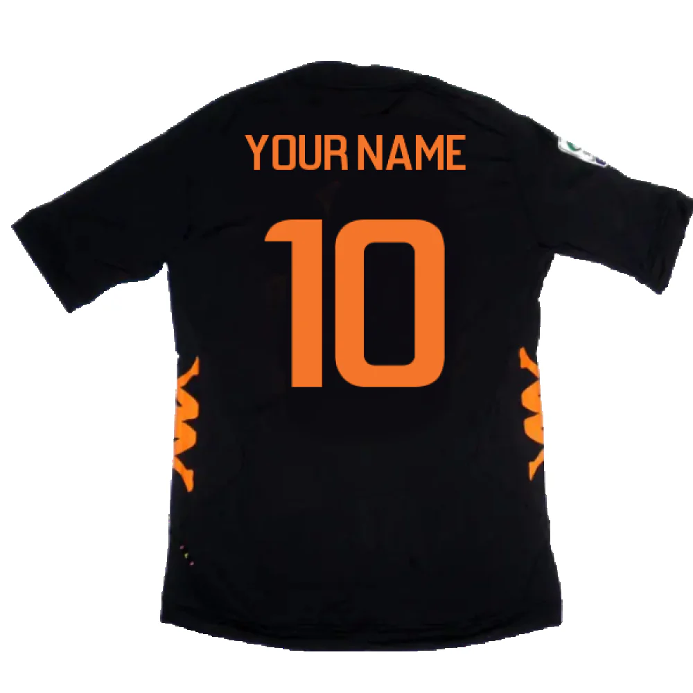 Roma 2011-12 Third Shirt (XL) (Your Name 10) (Excellent) - Image 2