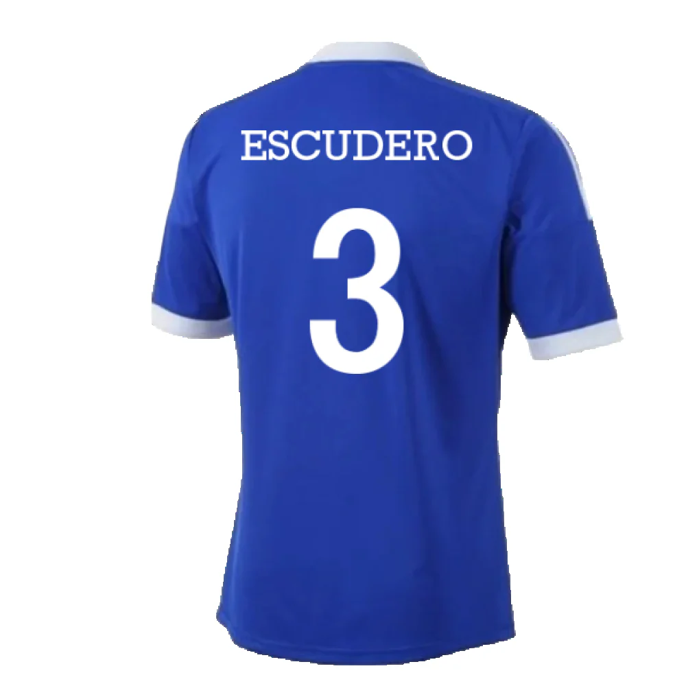 Schalke 2012-14 Home Shirt (XL) (Good) (Escudero 3) - Image 2