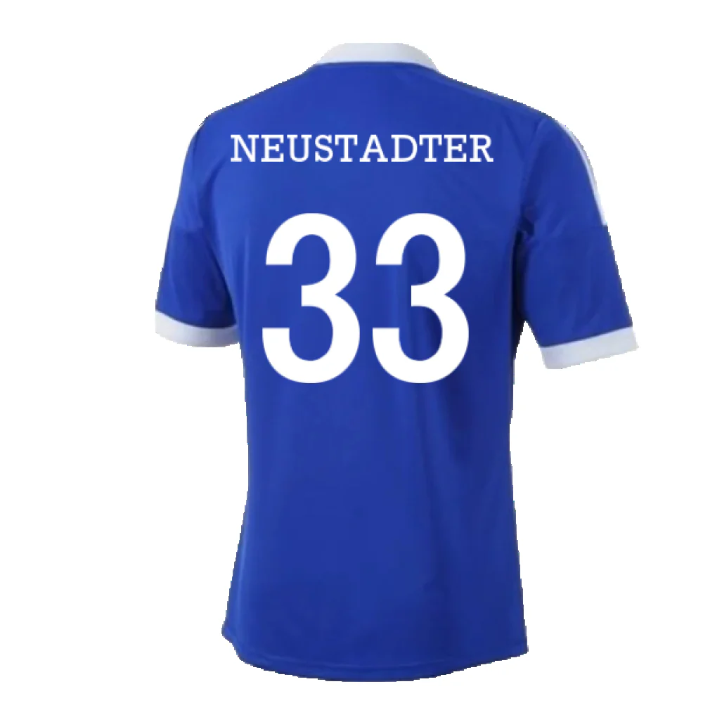 Schalke 2012-14 Home Shirt (XL) (Good) (Neustadter 33) - Image 2