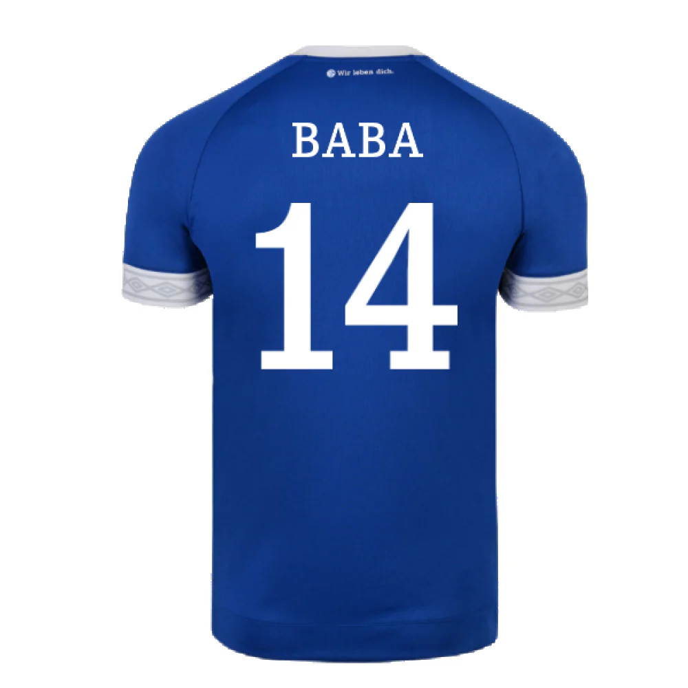 Schalke 2018-19 Home Shirt (2XL) (Excellent) (Baba 14) - Image 2