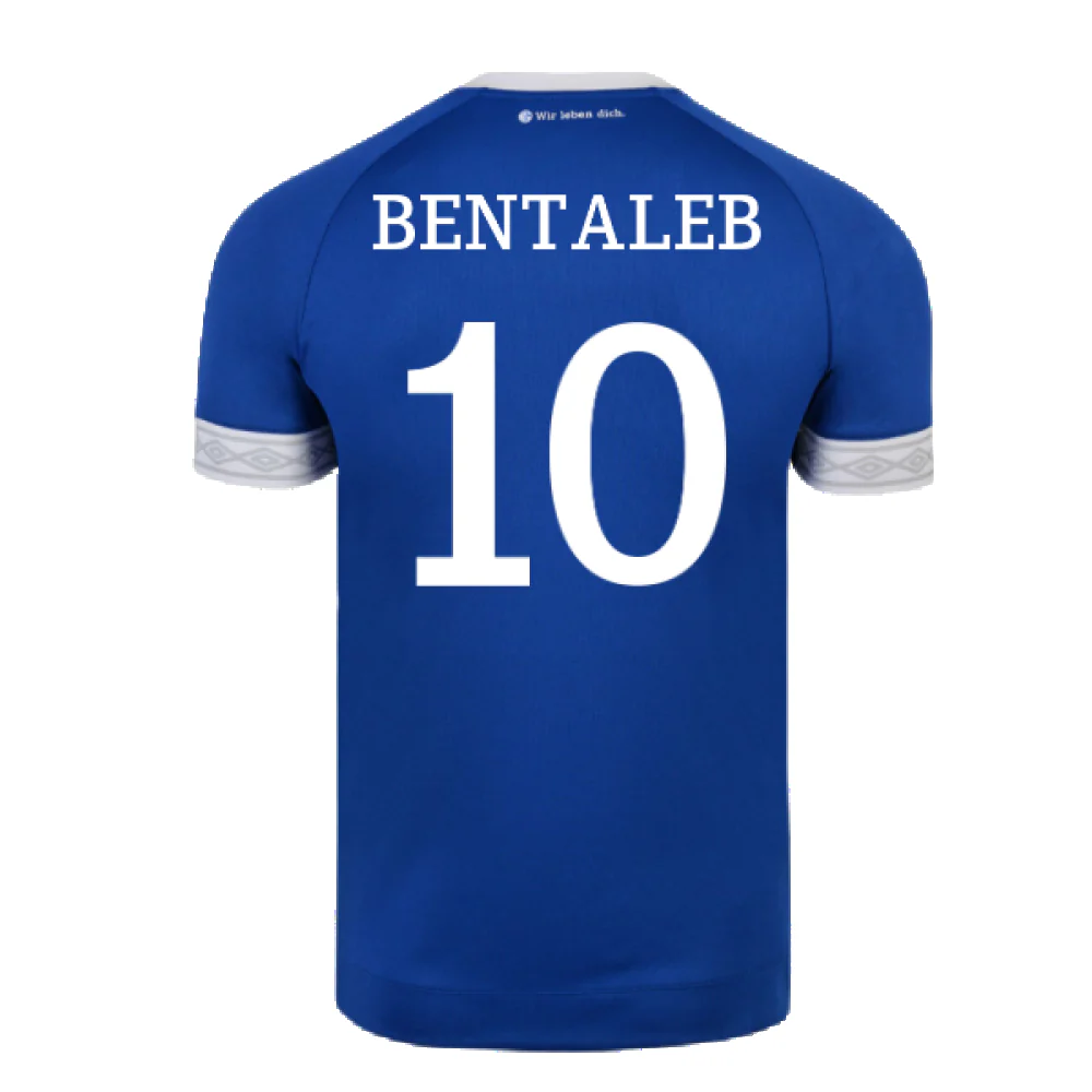 Schalke 2018-19 Home Shirt (2XL) (Excellent) (Bentaleb 10) - Image 2