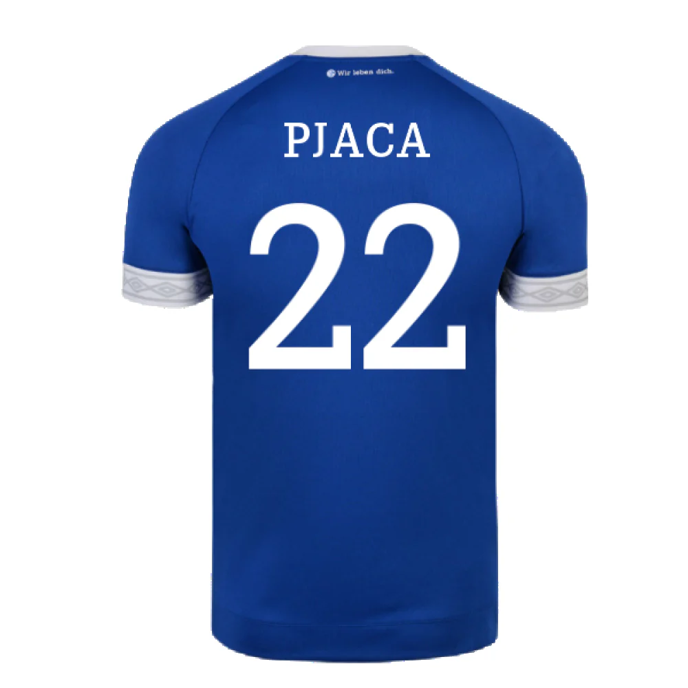 Schalke 2018-19 Home Shirt (2XL) (Excellent) (Pjaca 22) - Image 2