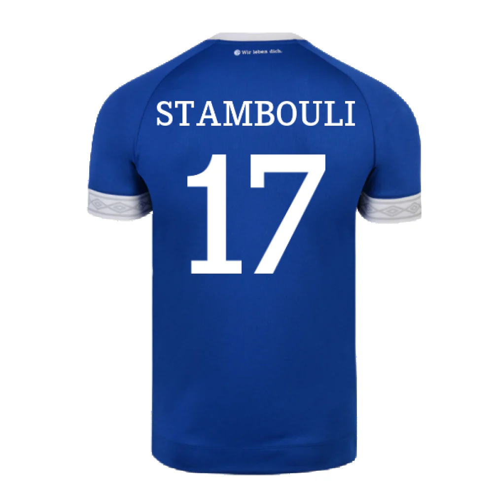 Schalke 2018-19 Home Shirt (2XL) (Excellent) (Stambouli 17) - Image 2