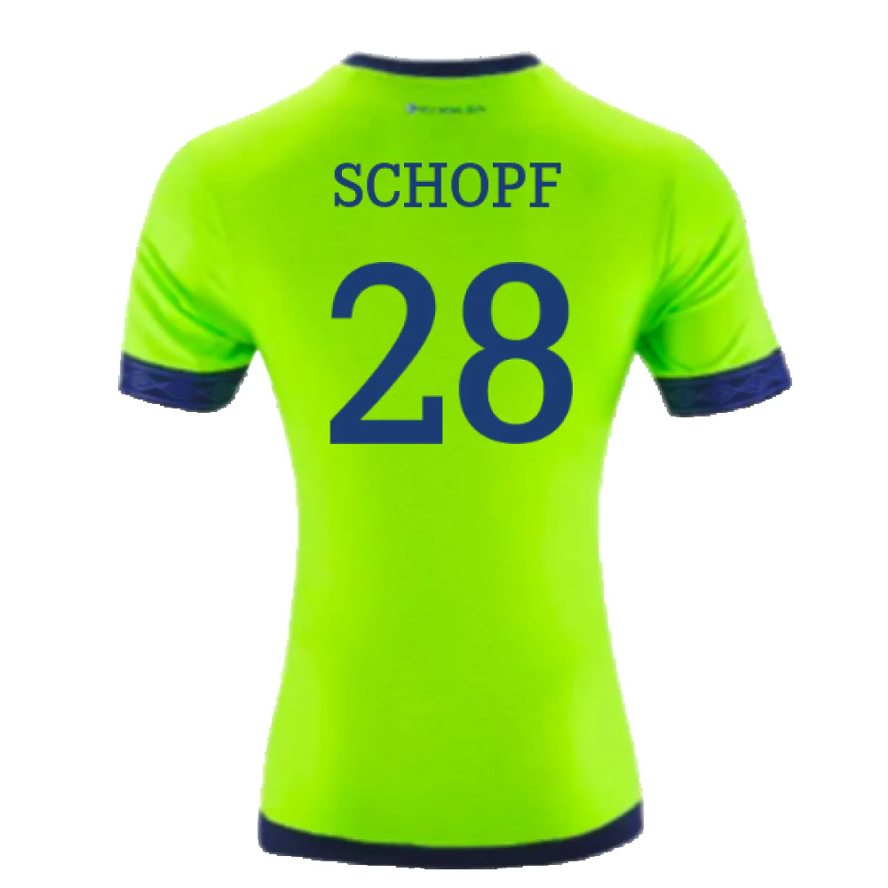 Schalke 2018-19 Third Shirt (XL) (Fair) (Schopf 28) - Image 2