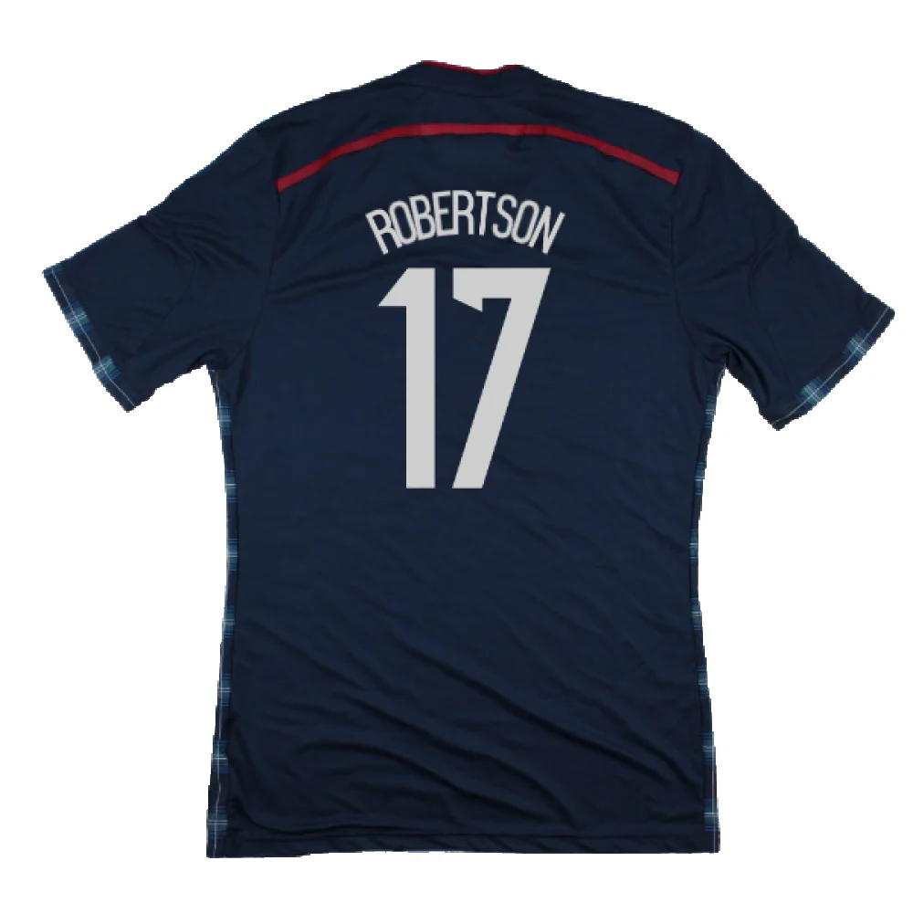 Scotland 2014-15 Player Issue Home Shirt (M) (Excellent) (Robertson 17) - Image 2