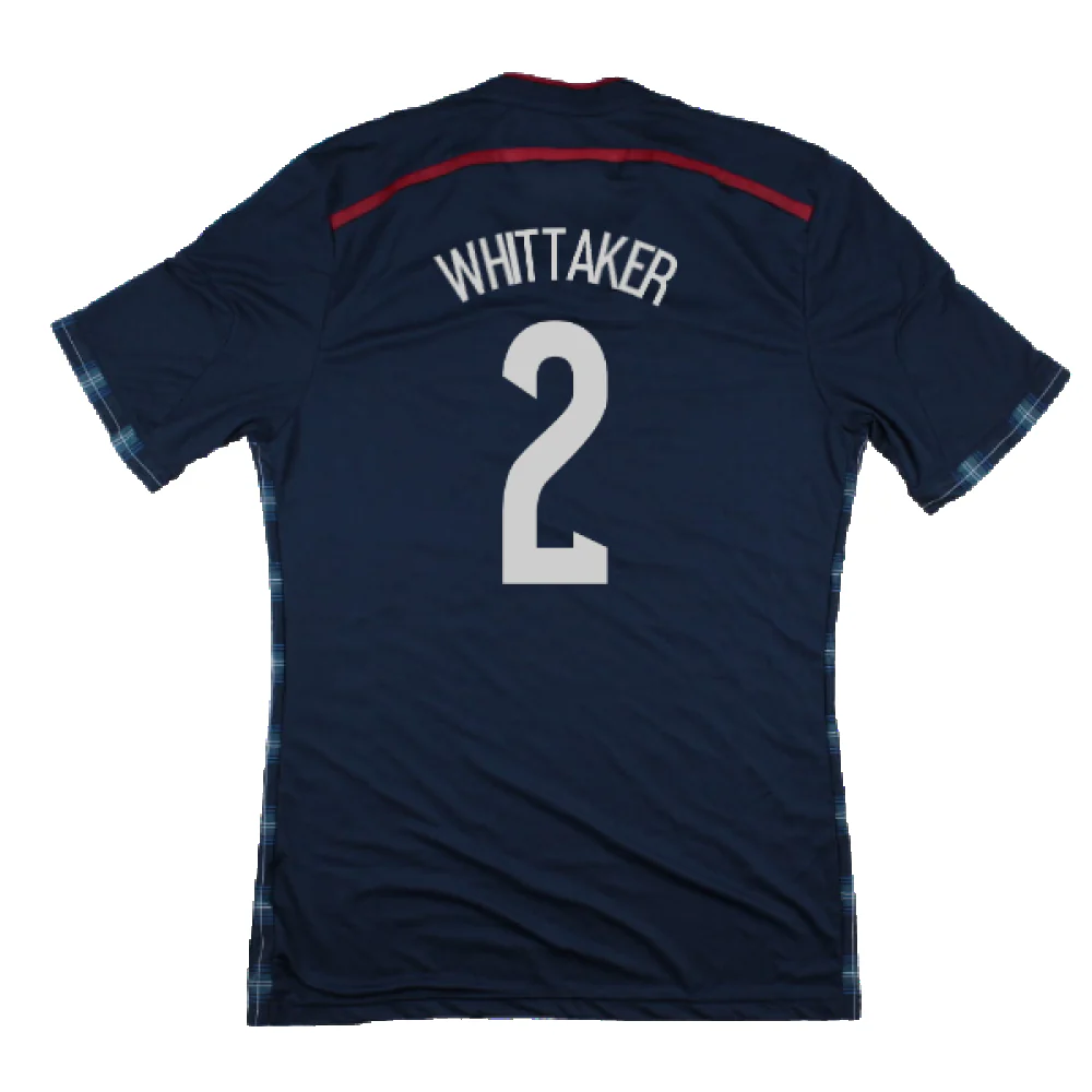 Scotland 2014-15 Player Issue Home Shirt (M) (Excellent) (Whittaker 2) - Image 2