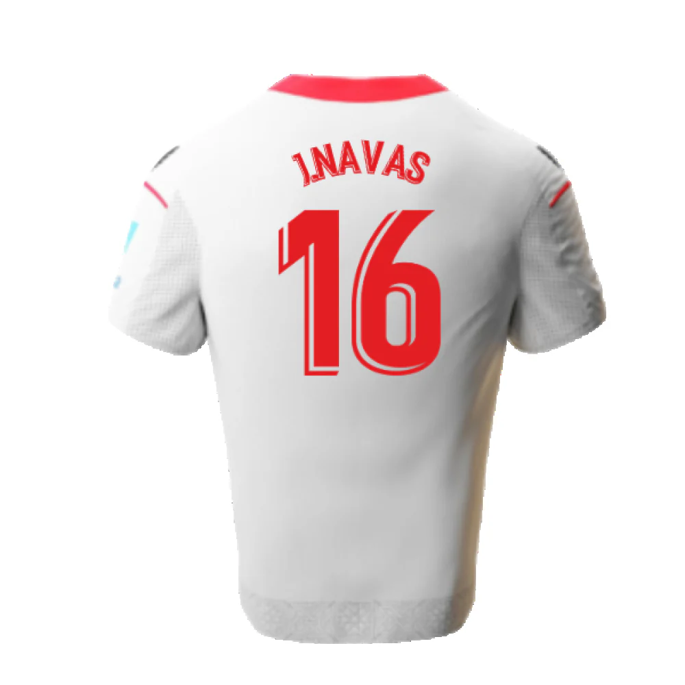 Sevilla 2022-23 Home Shirt (M) (Excellent) (J.Navas 16) - Image 2