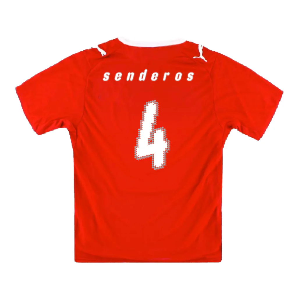 Switzerland 2008-09 Home Shirt (S) (Good) (Senderos 4) - Image 2