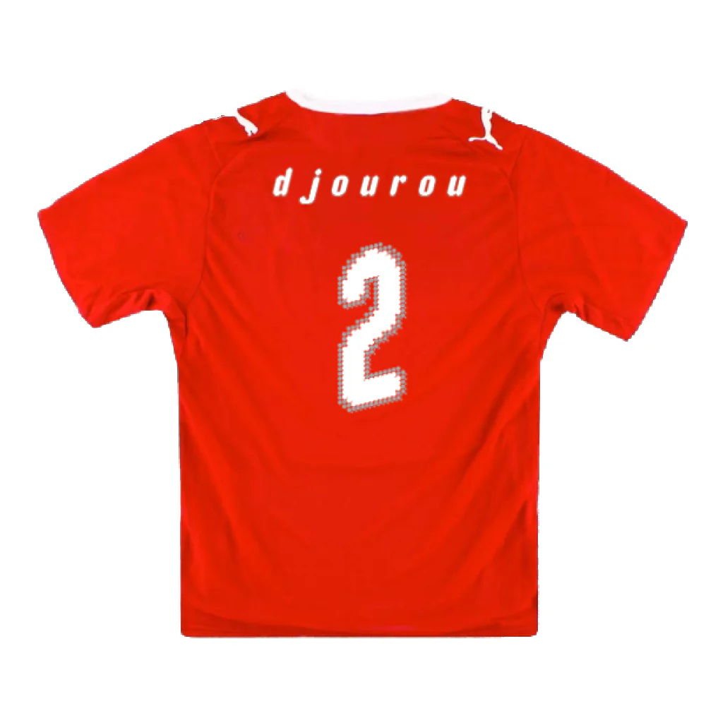 Switzerland 2008-10 Home Shirt (Excellent) (Djourou 2) - Image 2