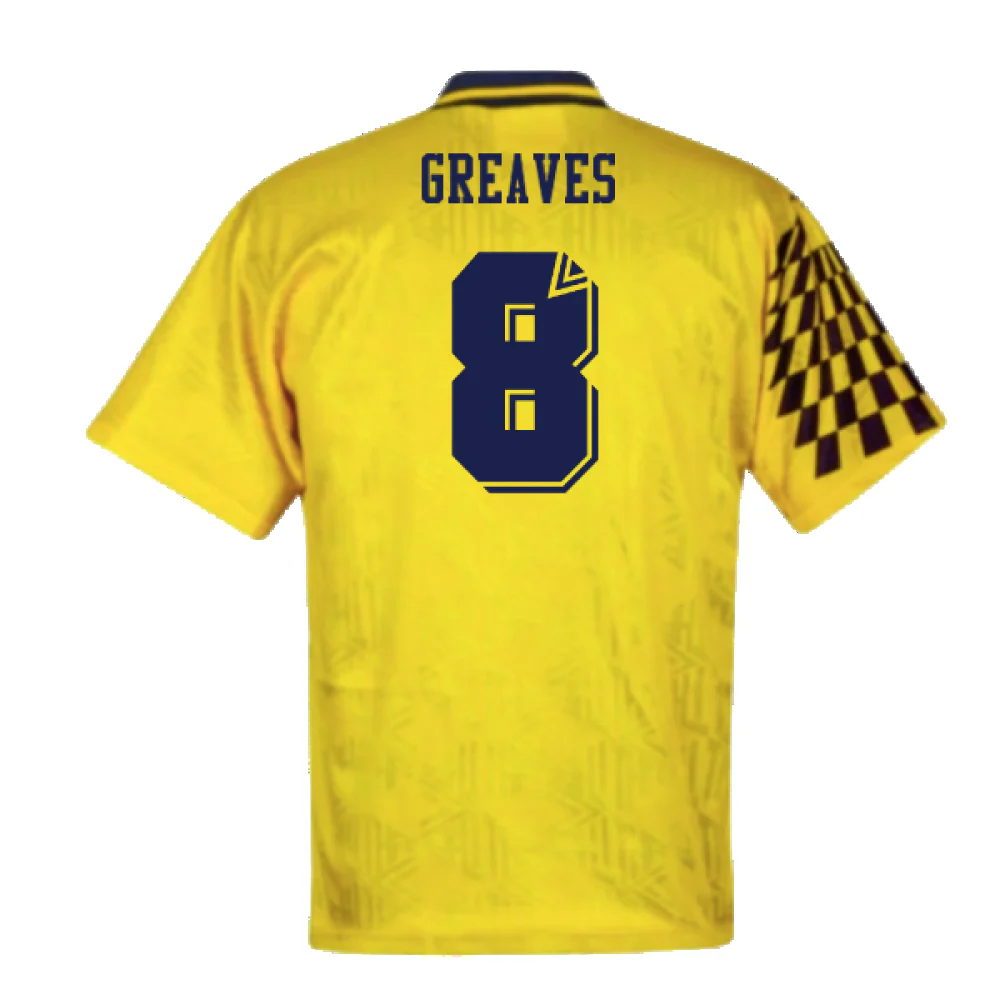 Tottenham 1991-94 Away Shirt (L) (Excellent) (GREAVES 8) - Image 2