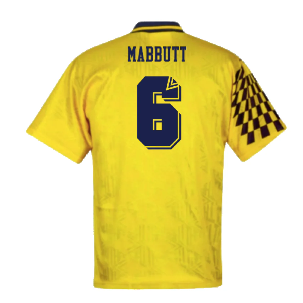 Tottenham 1991-94 Away Shirt (L) (Excellent) (Mabbutt 6) - Image 2