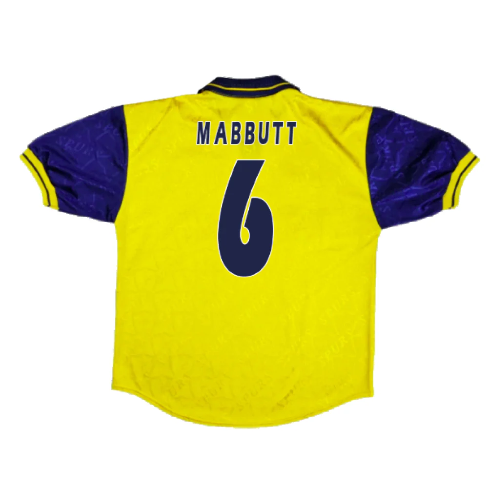 Tottenham 1995-96 Third Shirt (M) (Excellent) (Mabbutt 6) - Image 2