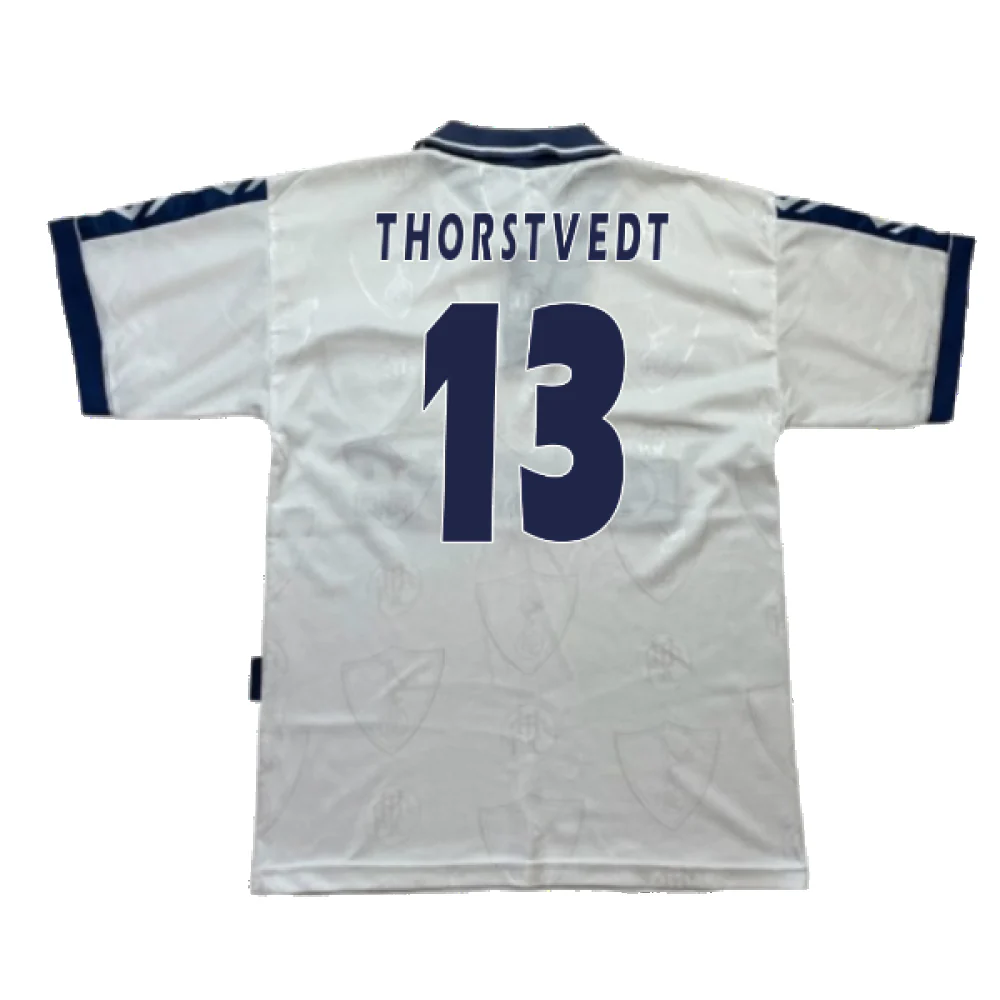 Tottenham 1995-97 Home Shirt (S) (Very Good) (Thorstvedt 13) - Image 2