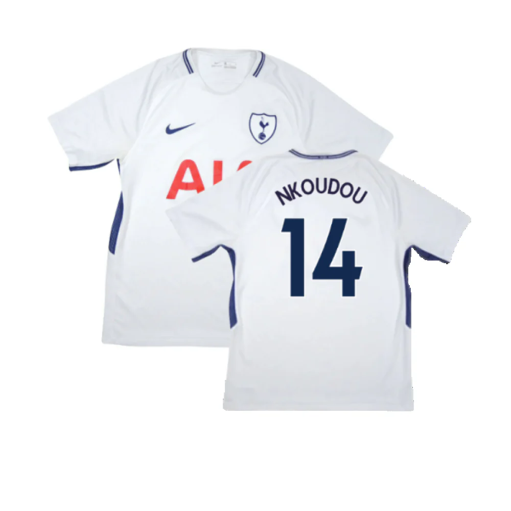 Tottenham 2017-18 Home Shirt (Small infant) (Mint) (NKoudou 14)