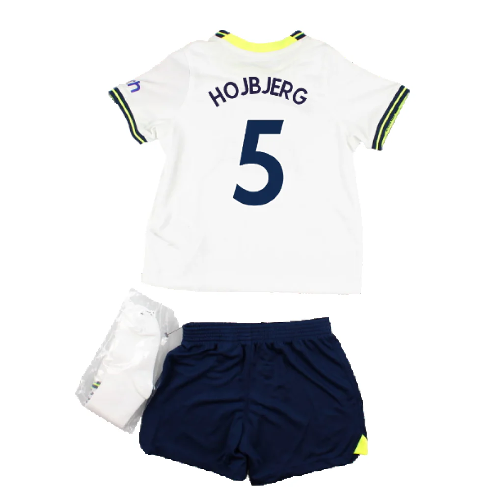 Tottenham 2022-23 Home Infant Kit (SB) (Excellent) (HOJBJERG 5) - Image 2