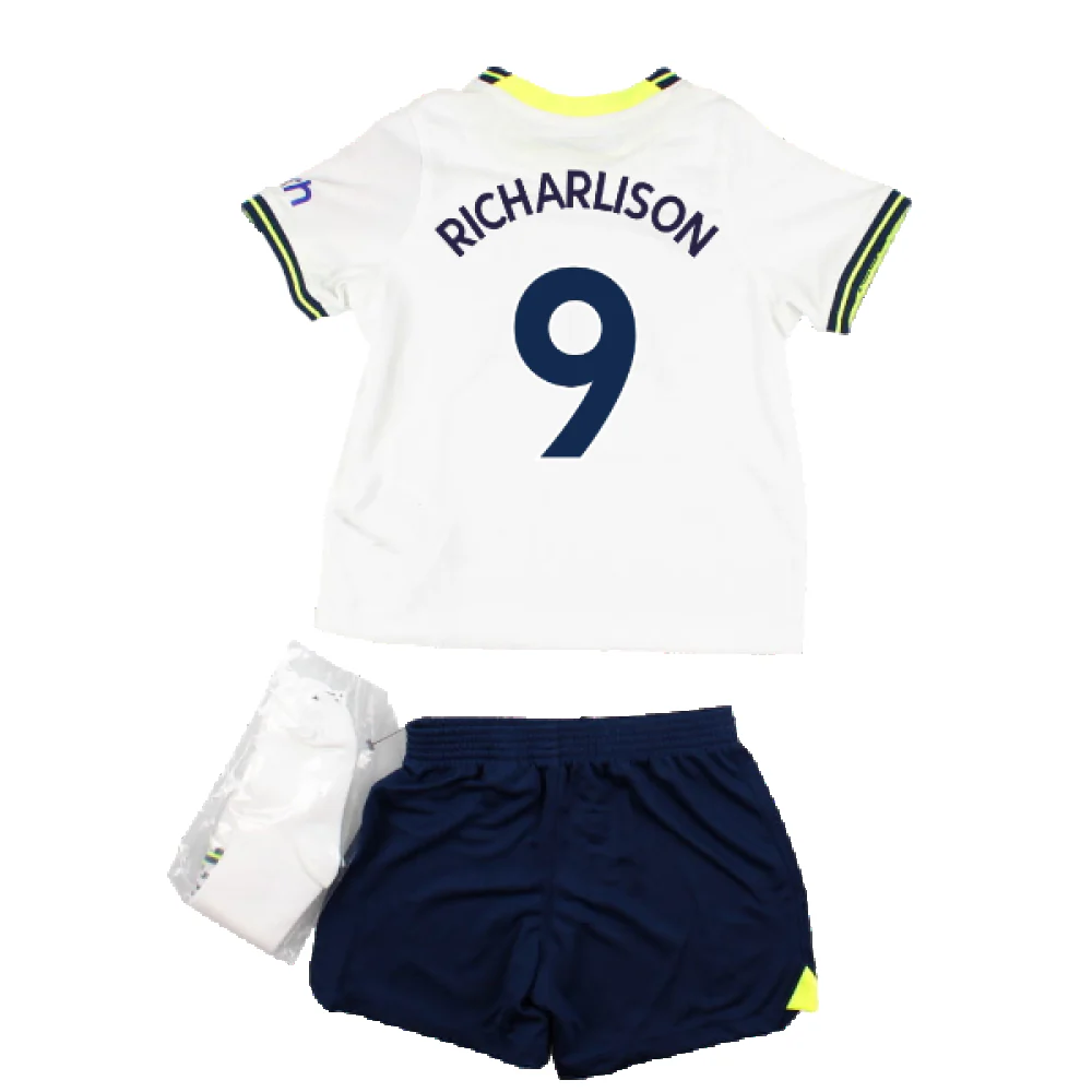 Tottenham 2022-23 Home Infant Kit (SB) (Very Good) (RICHARLISON 9) - Image 2