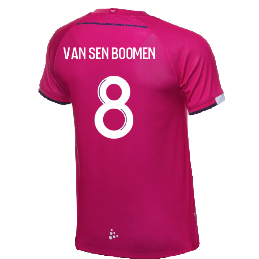 Toulouse FC 2021-22 Away Shirt (3XL) (Mint) (Van Den Boomen 8) - Image 2