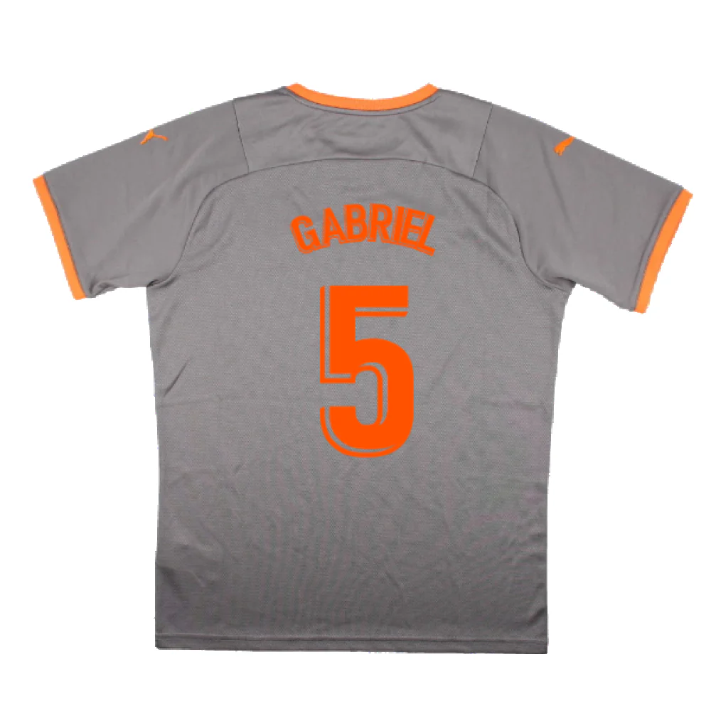 Valencia 2021-22 Fourth Shirt (Sponsorless) (M) (Mint) (GABRIEL 5) - Image 2