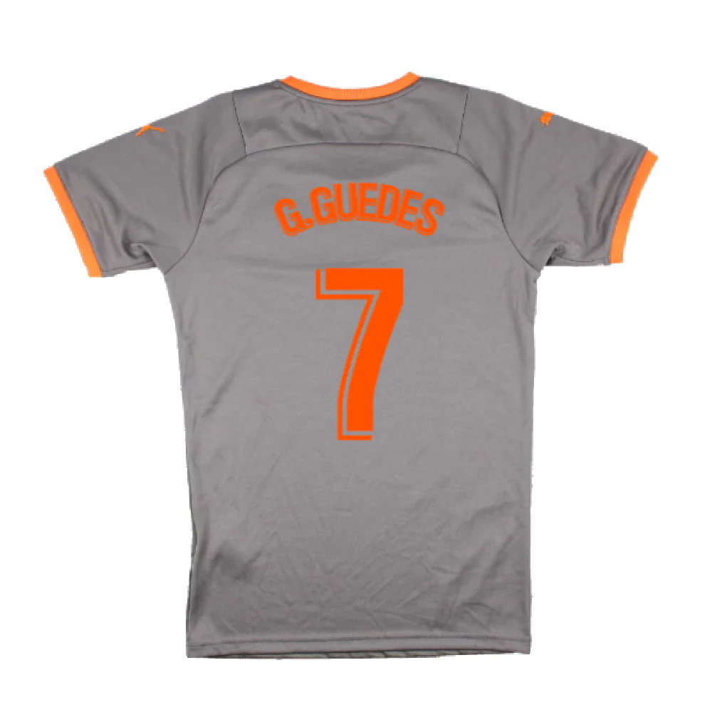 Valencia 2021-22 Fourth Shirt (XL) (Mint) (G.GUEDES 7) - Image 2